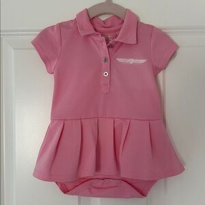 Baby Girl Pebble Beach Concours d’Elegance 0-3 Month Dress NWT